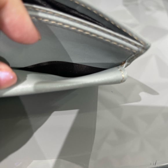 GUCCI Wallet GG Supreme 597609 Leather Grey Men's Women's - Picture 5 of 14